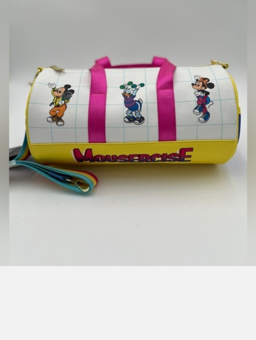 Disney Mousercise Loungefly Bag - "Duffle Style CROSSBODY Bag"